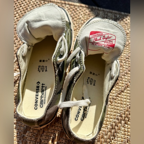 Converse Chuck 70 low x Carhartt camp green size 6 men, 8 women - Picture 6 of 8